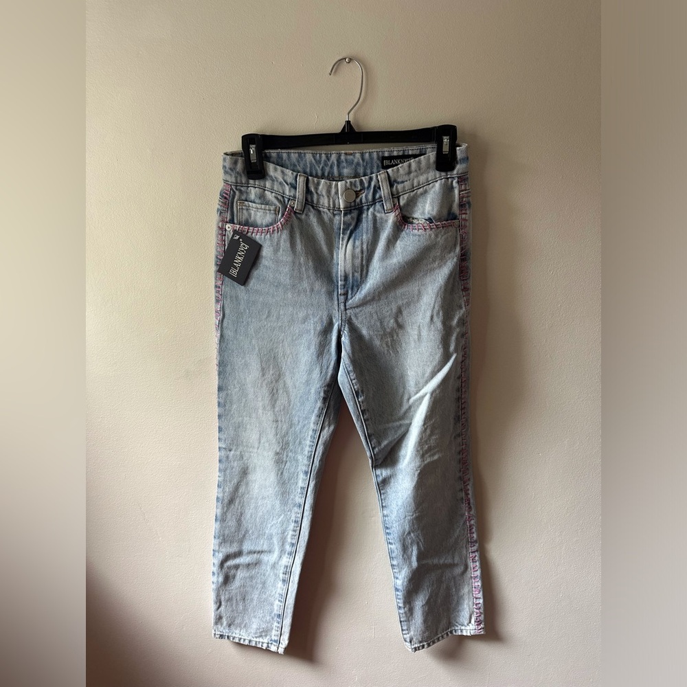 BLANKNYC Denim with pink accents